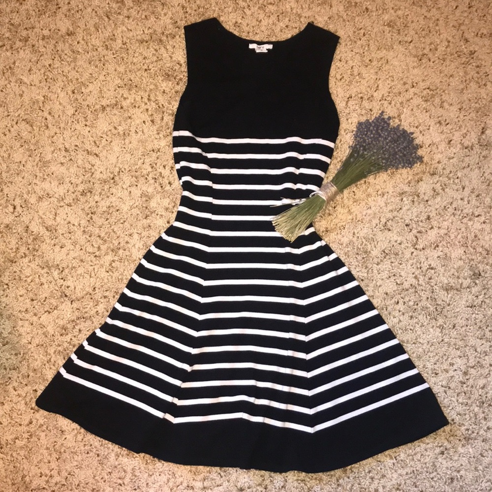 dainty lil striped dress